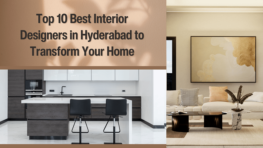 Modern living room interior by top Interior Designers in Hyderabad